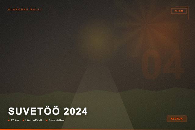 Suvetöö 2024
