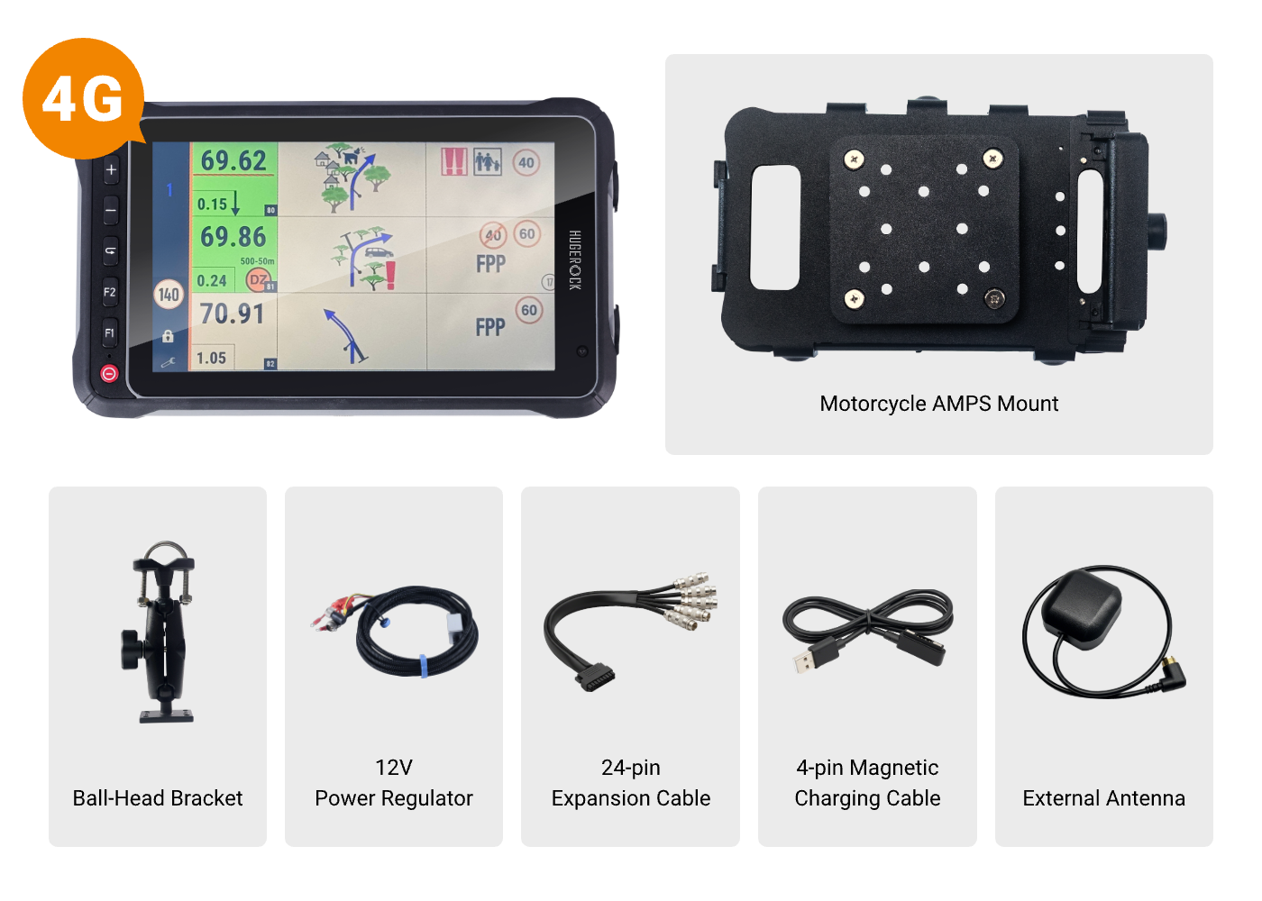 Hugerock X72 tablet kit