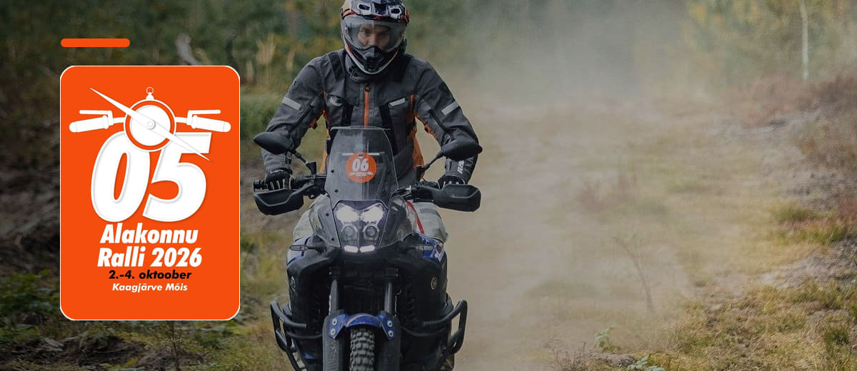 Alakonnu Rally email header in Estonian