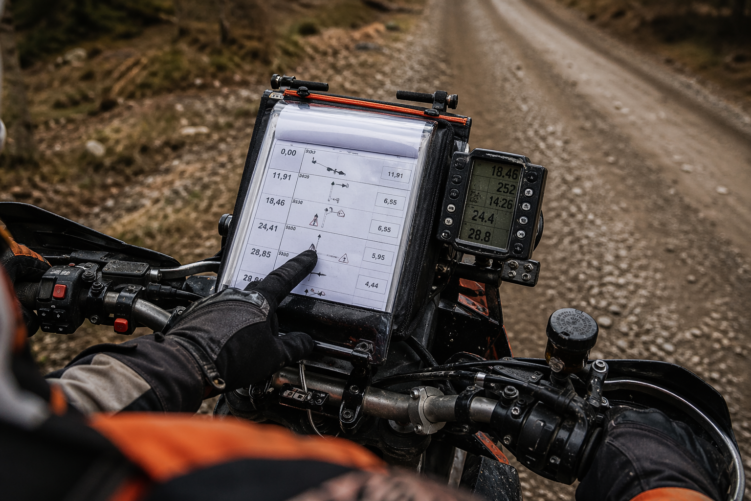 AI-generated rally cockpit concept image