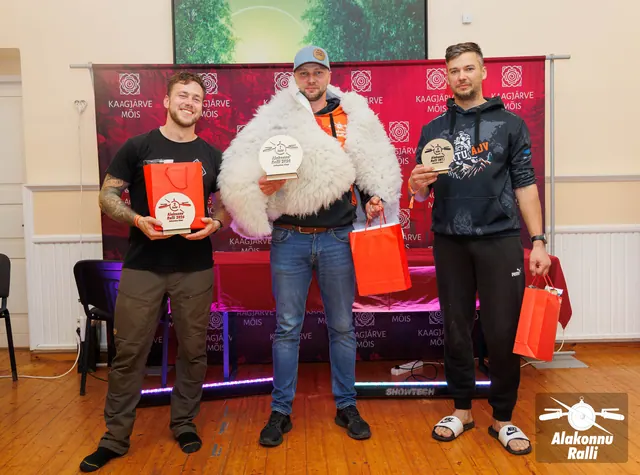 Prize presentations at the rally awards ceremony – Alakonnu Rally 2026, Awards ceremony